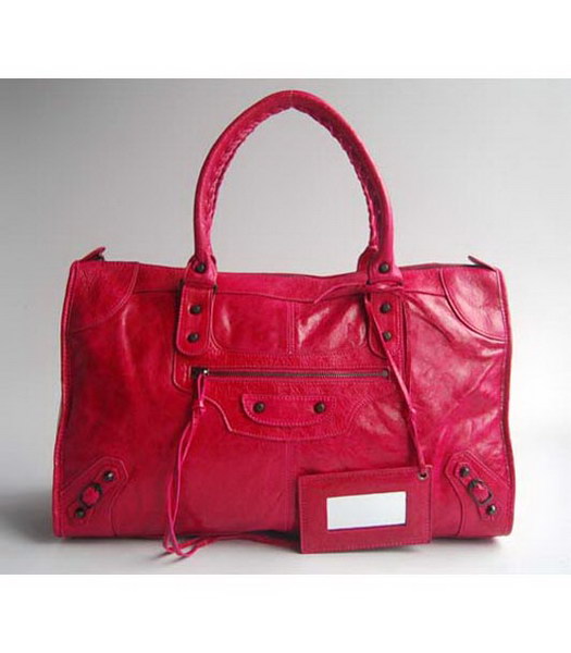 Balenciaga Le Dix motorcy Rosa Grande borsa